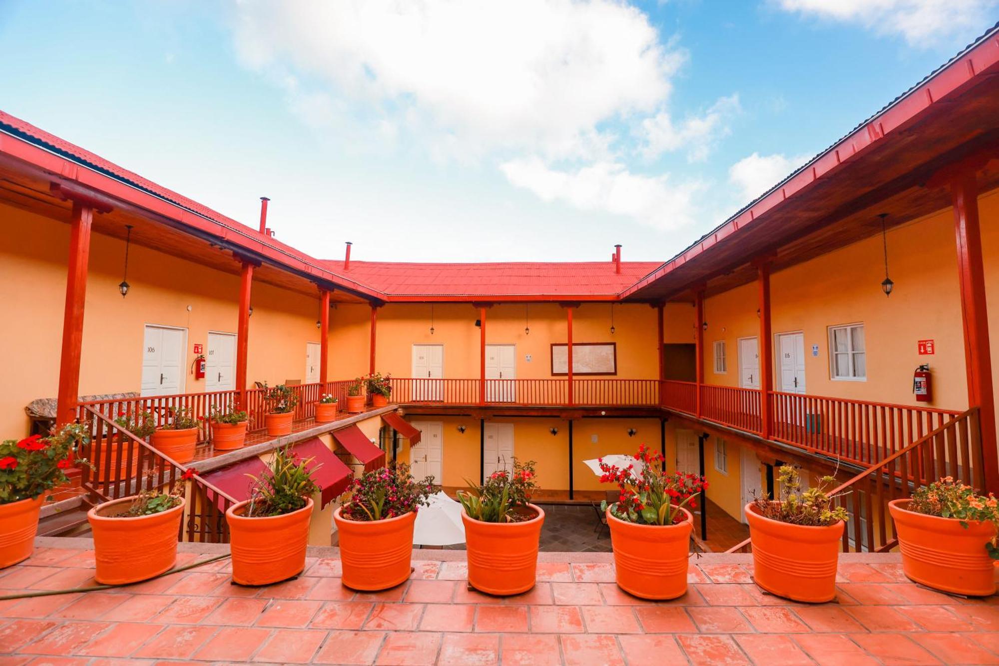 Hotel Real Del Monte Mineral del Monte Esterno foto